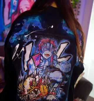 Chaqueta anime demon slayer