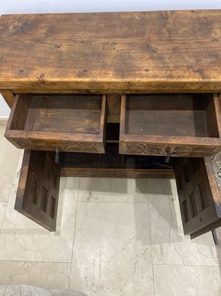 Preciosa comoda castellana de roble