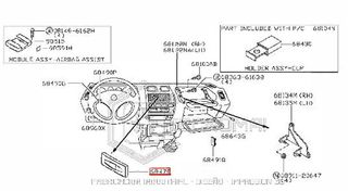 Marco adaptador  autorradio Nissan