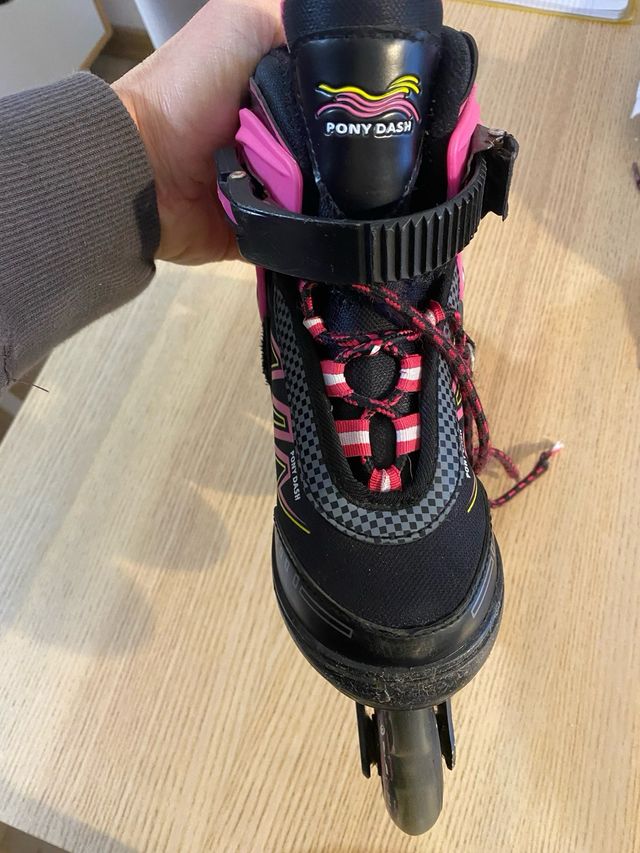 Pattini in linea con luci