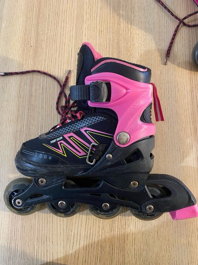 Pattini in linea con luci