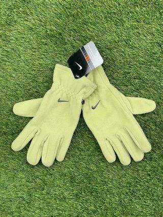 Nike Gloves Swoosh Green Guantes verdes algodon