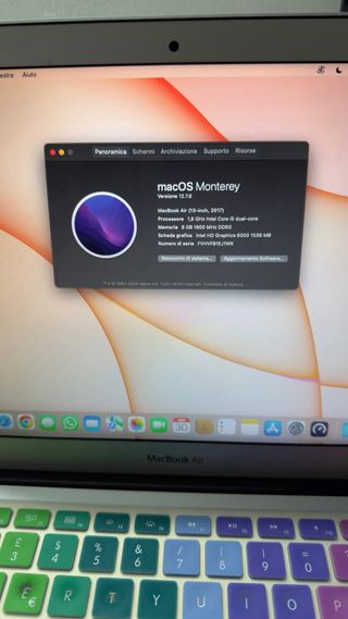 Macbook air 13 2017