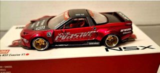 Kaido house honda NSX rojo crome