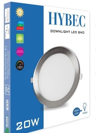 2 Focos LED downlight