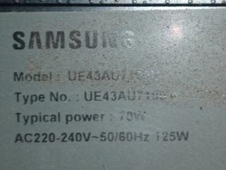 Mainboard BN9653075F KANT_SU2E_AU7000 SAMSUNG