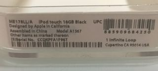 iPod Touch 16G mod: ME178LL/A (4ª Generacion)