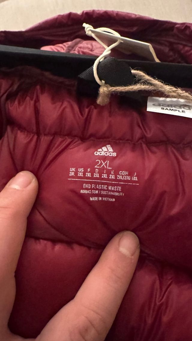 Chaqueta de plumas adidas terrex L