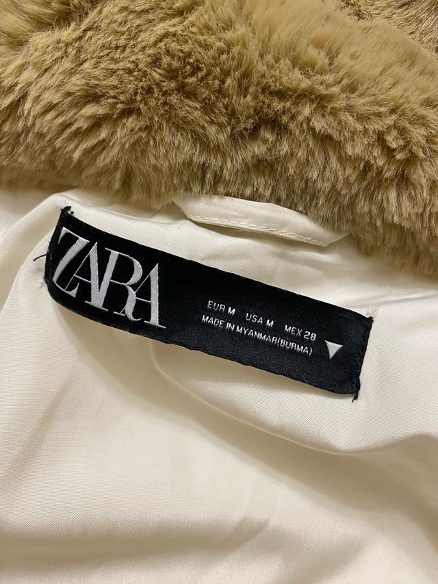 Abrigo calentito zara