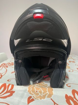 Casco LS2 Strobe Modulare FF325 Nero Opaco