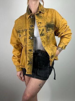 Giacca denim ViCOLO tg.M