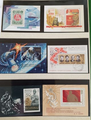 Fabulosa colección sellos URSS