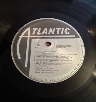 LP-The Manhattan Transfer: "Vocalese" (1985)