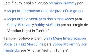 LP-The Manhattan Transfer: "Vocalese" (1985)