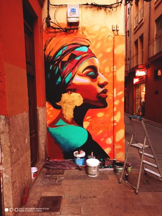 GRAFFITI pintor decorador Mural xapa pintura arte