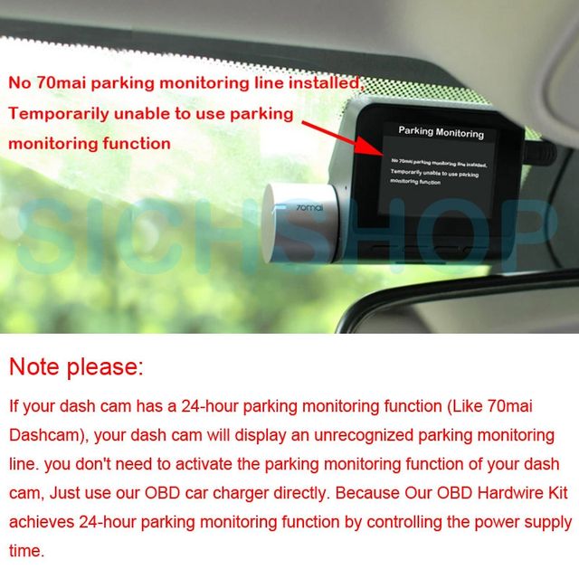 70mai cam alimentatore