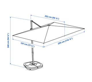 Sombrilla SVALÖN nueva