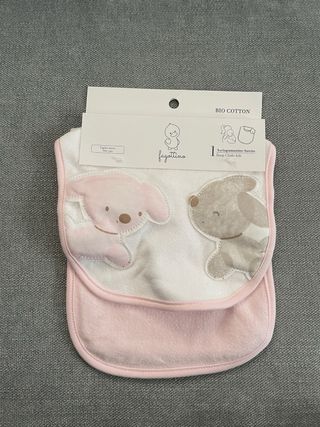 Set bavaglia + asciugamano per neonato
