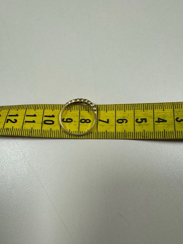 Sortija anillo de oro 18 k