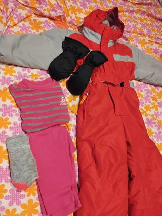Ropa esquiar niño
