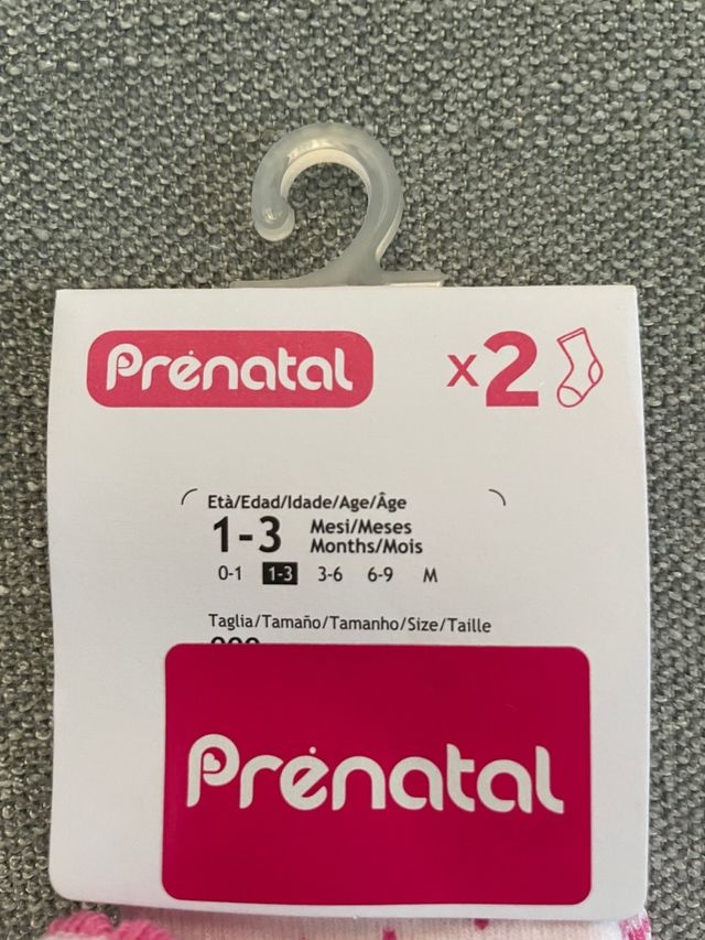 2 paia di calzini per neonato