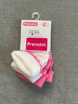 2 paia di calzini per neonato
