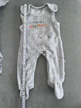 Maglia + salopette per neonato 1mese
