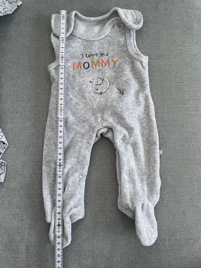 Maglia + salopette per neonato 1mese