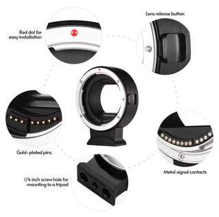 Adaptador para canon EF a canon R