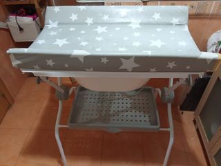 Bañera cambiador bebé