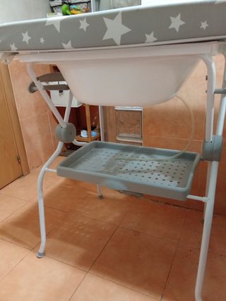 Bañera cambiador bebé