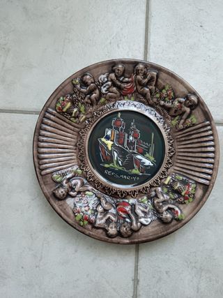 Piatto in ceramica Repu San Mariano