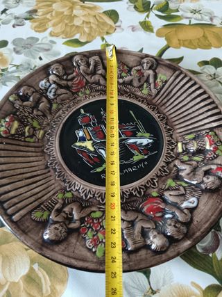 Piatto in ceramica Repu San Mariano