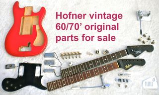Partes originales Guitarra Vintage Hofner en venta