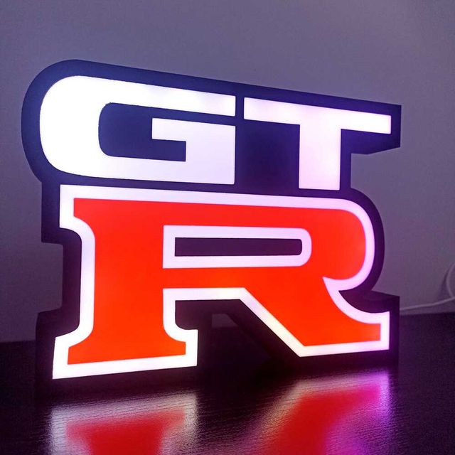 GT-R - Candeeiro LED RGB para Decoração