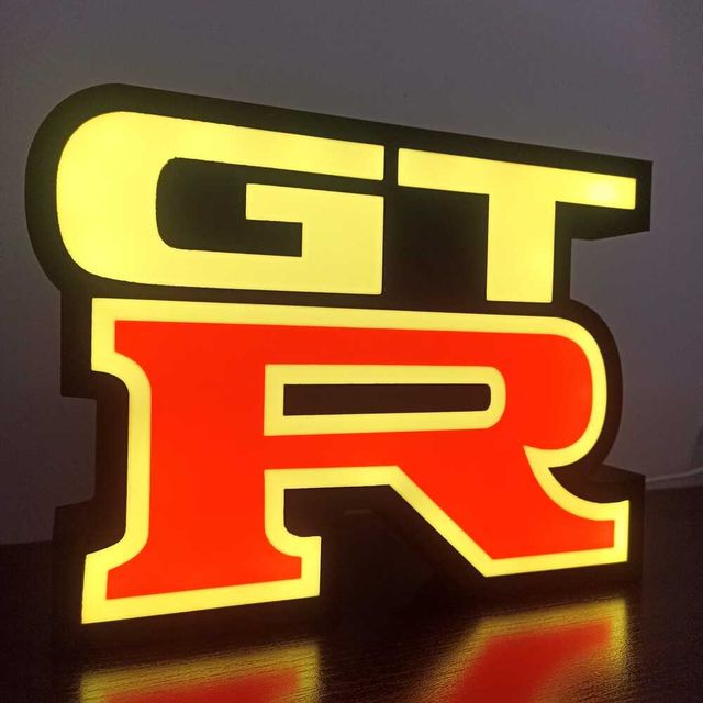 GT-R - Candeeiro LED RGB para Decoração