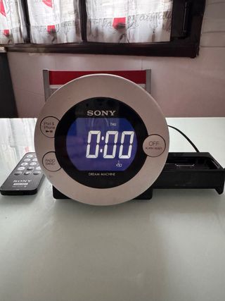 Radio despertador Sony