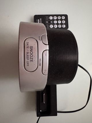 Radio despertador Sony