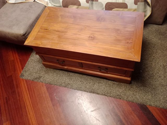 Arcón madera cerezo