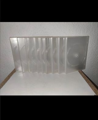 0,50€ Unidad Cajas dvd dobles y bluray
