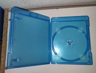 0,50€ Unidad Cajas dvd dobles y bluray