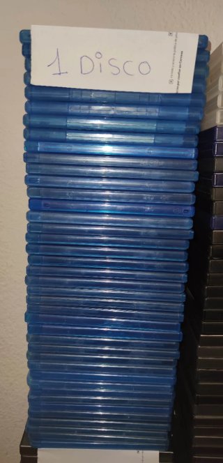 0,50€ UNIDAD CAJAS DVD Y BLURAY (SI ENVÍO)