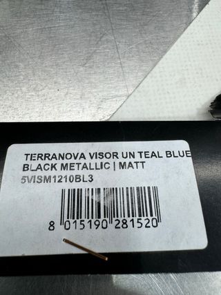 Visera casco met terranova visor