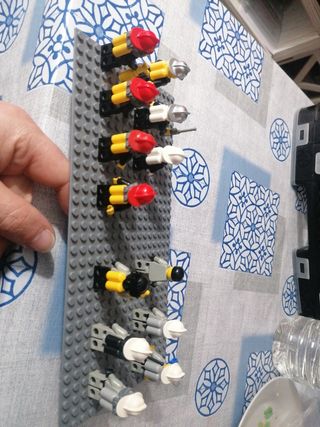Lego minifiguras bomberos