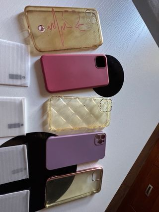 iphone 11 PRO MAX Fundas y cristal templado