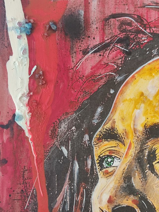 Opera d'arte Bob Marley
