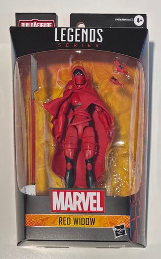 Figura Red Widow Marvel Legends sin Baf