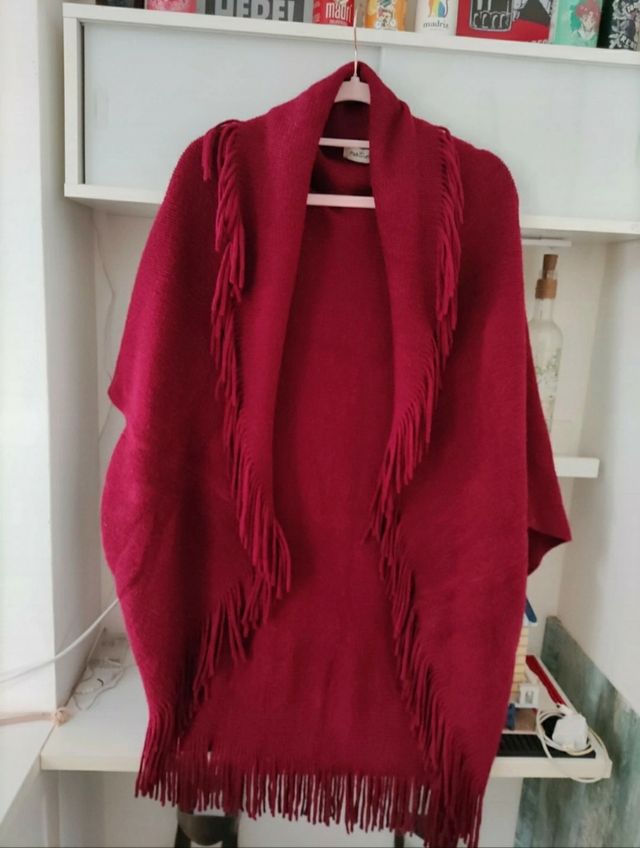 Chaqueta poncho Natura 