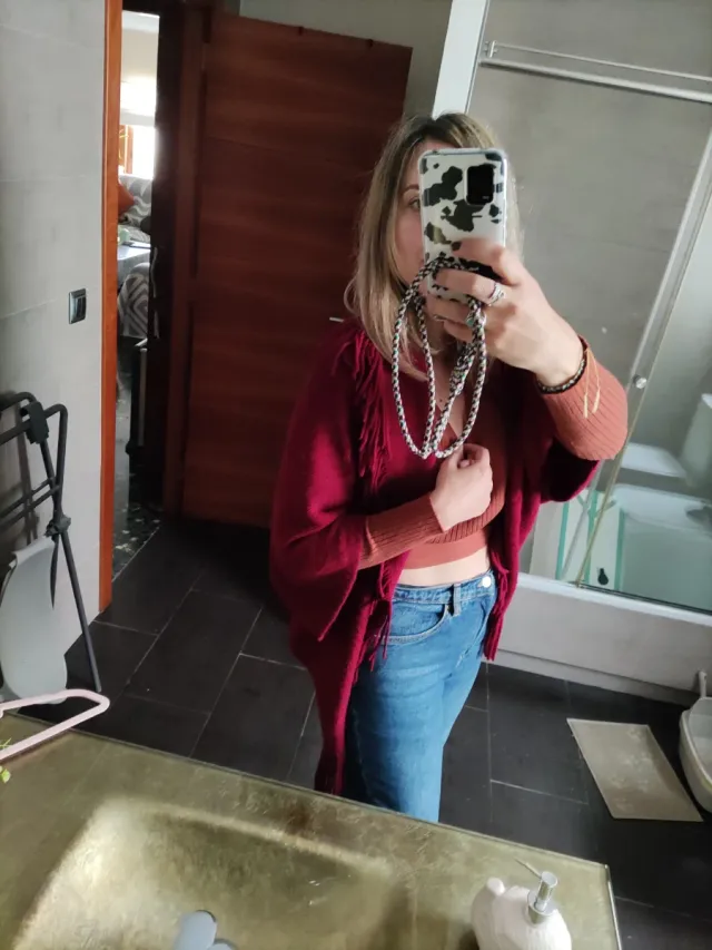 Chaqueta poncho Natura 