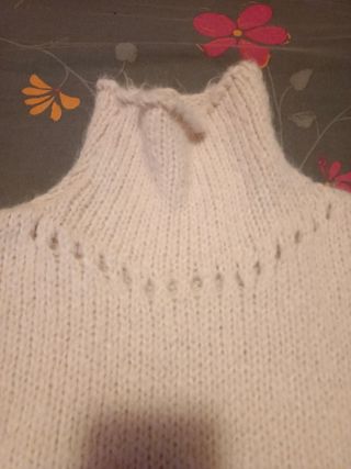 Jersey  beige zara oversize